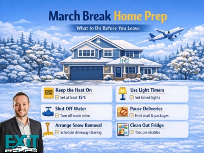 March Break Home Prep: What to Do Before You Leave